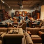 محل يقوم بشراء الأثاث المستعمل في حي الشاطئ